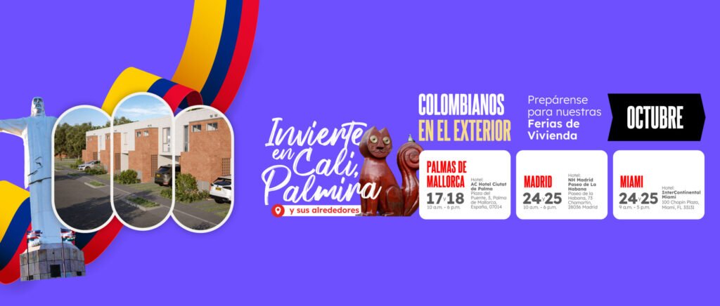 Ferias de vivienda de Constructora Meléndez en el exterior del mes de octubre